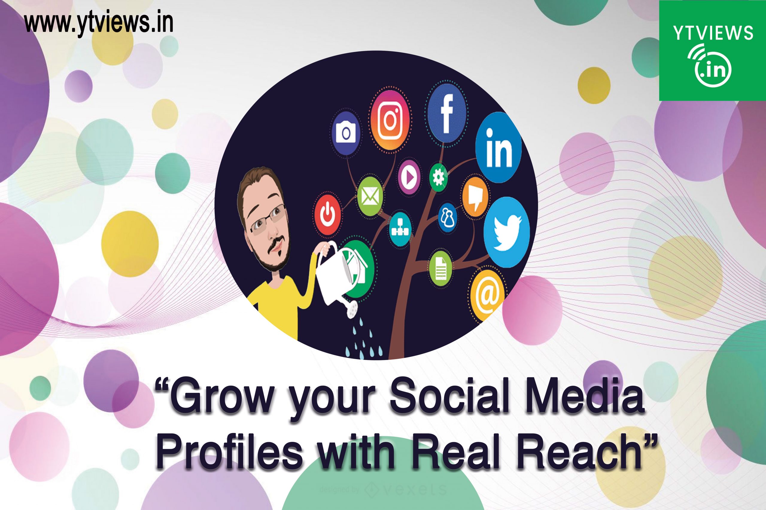 Grow Your Social Media Profiles With Real Reach via Ytviews