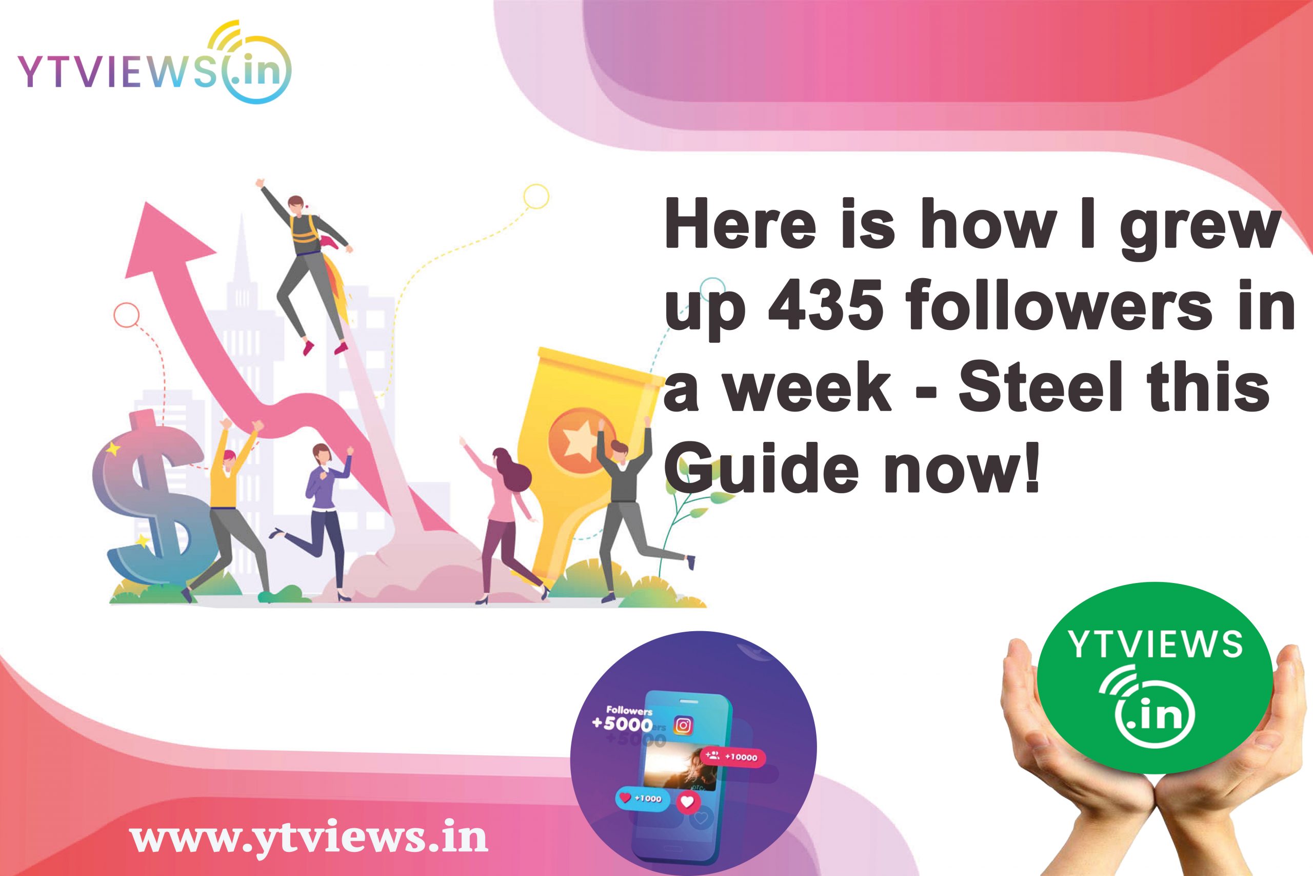 Here is how I grew 435 Followers in a week, Steel this Guide now!