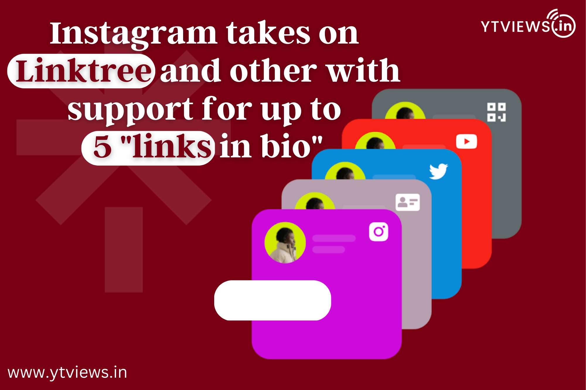 Instagram Challenges Linktree with 5 Bio Links