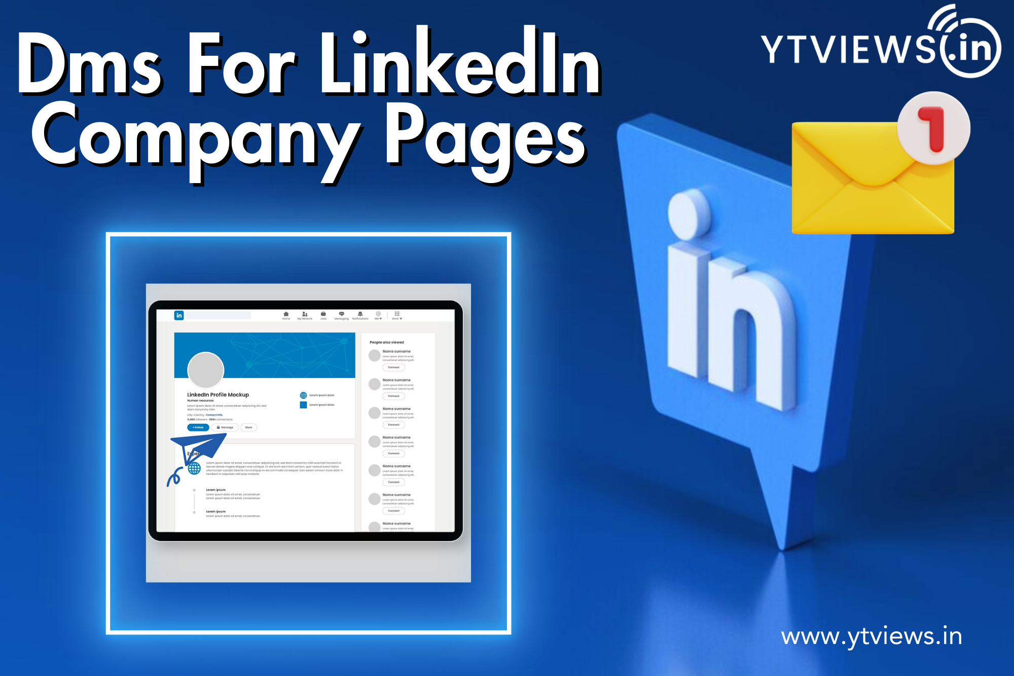 LinkedIn Company Pages Now Support Direct Messages