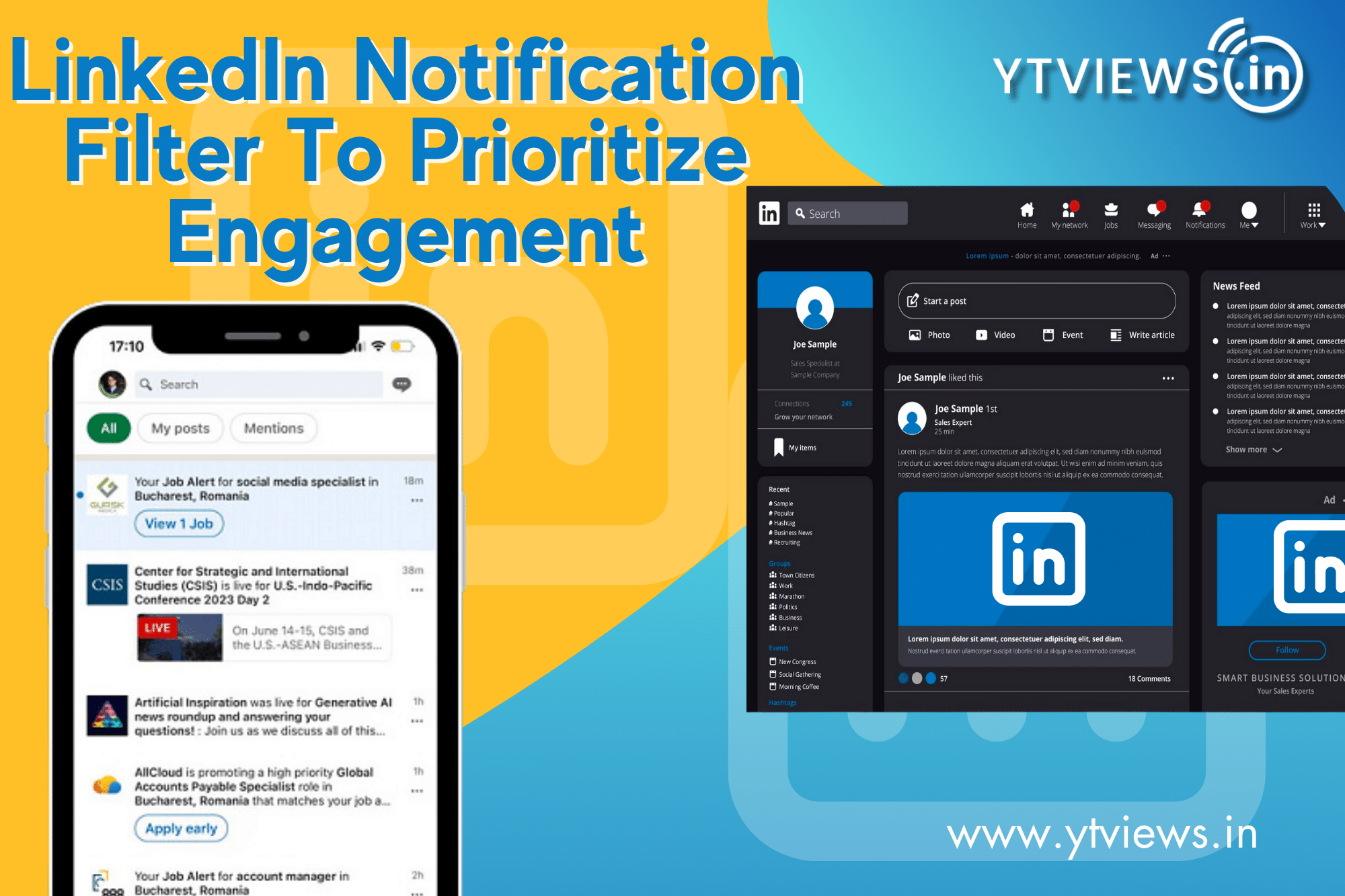 LinkedIn Adds Notification Filter Feature