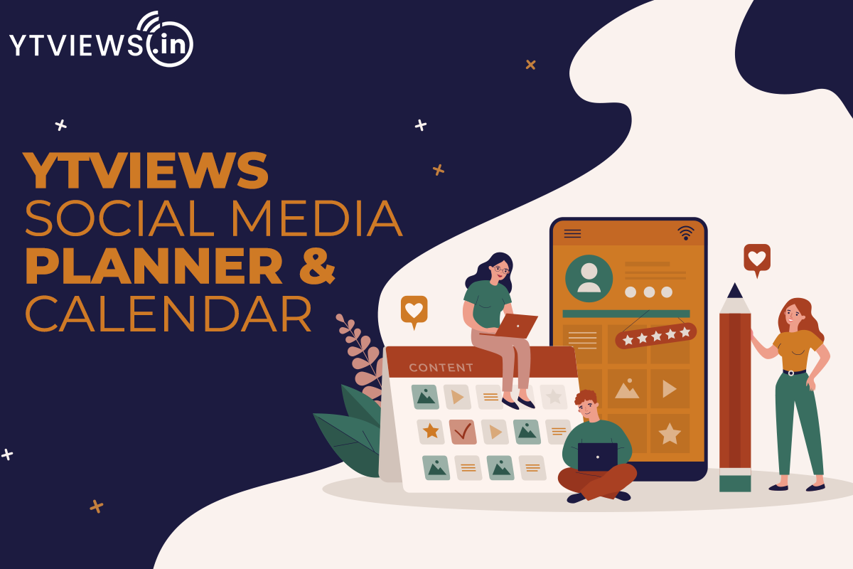 Benefits of the Ytviews Social Media Calendar & Planner