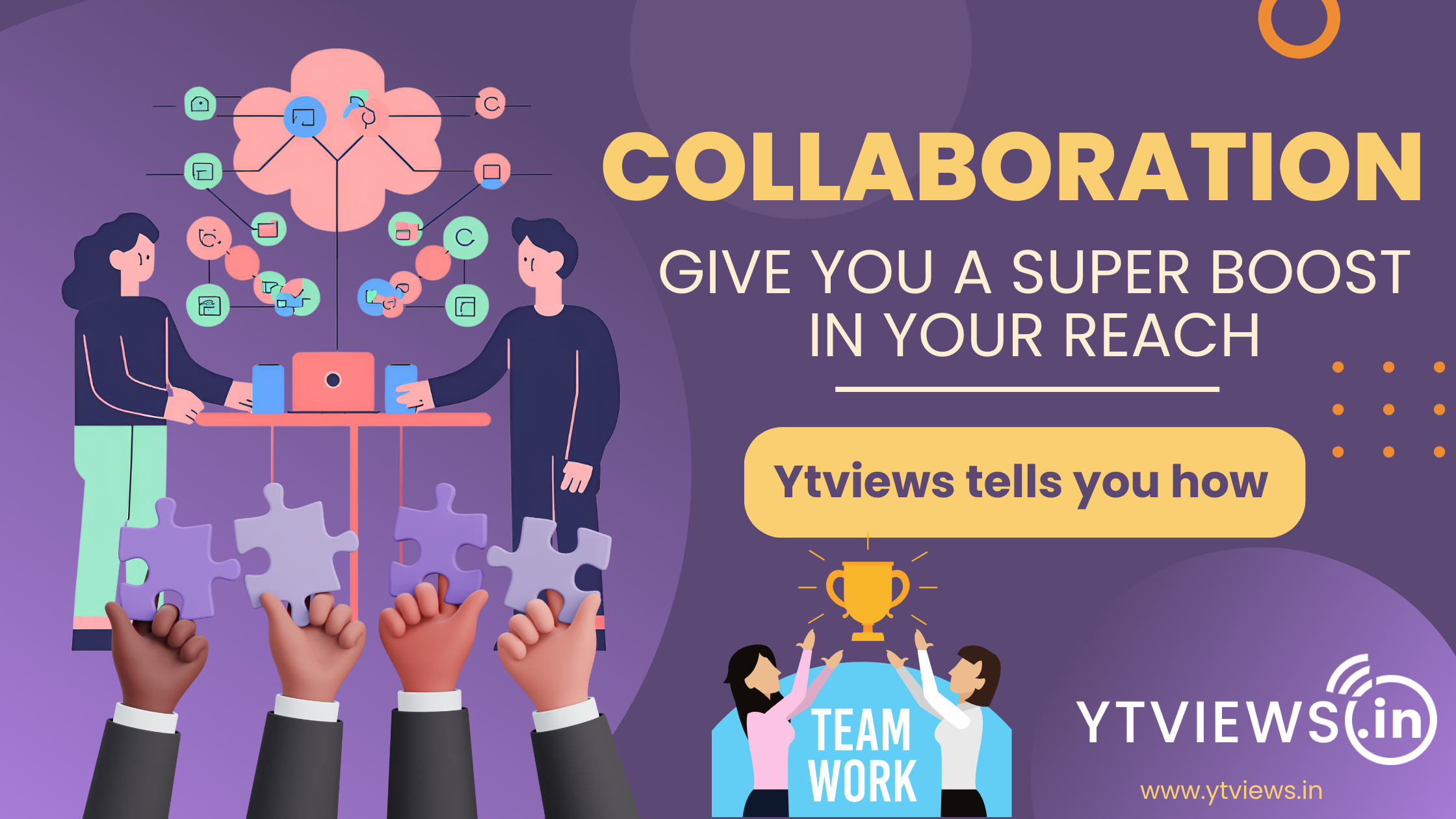 How Ytviews Recommends Using Collaborations for Growth