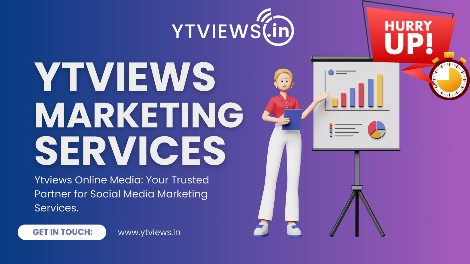 Trusted Social Media Growth Solutions by Ytviews.in