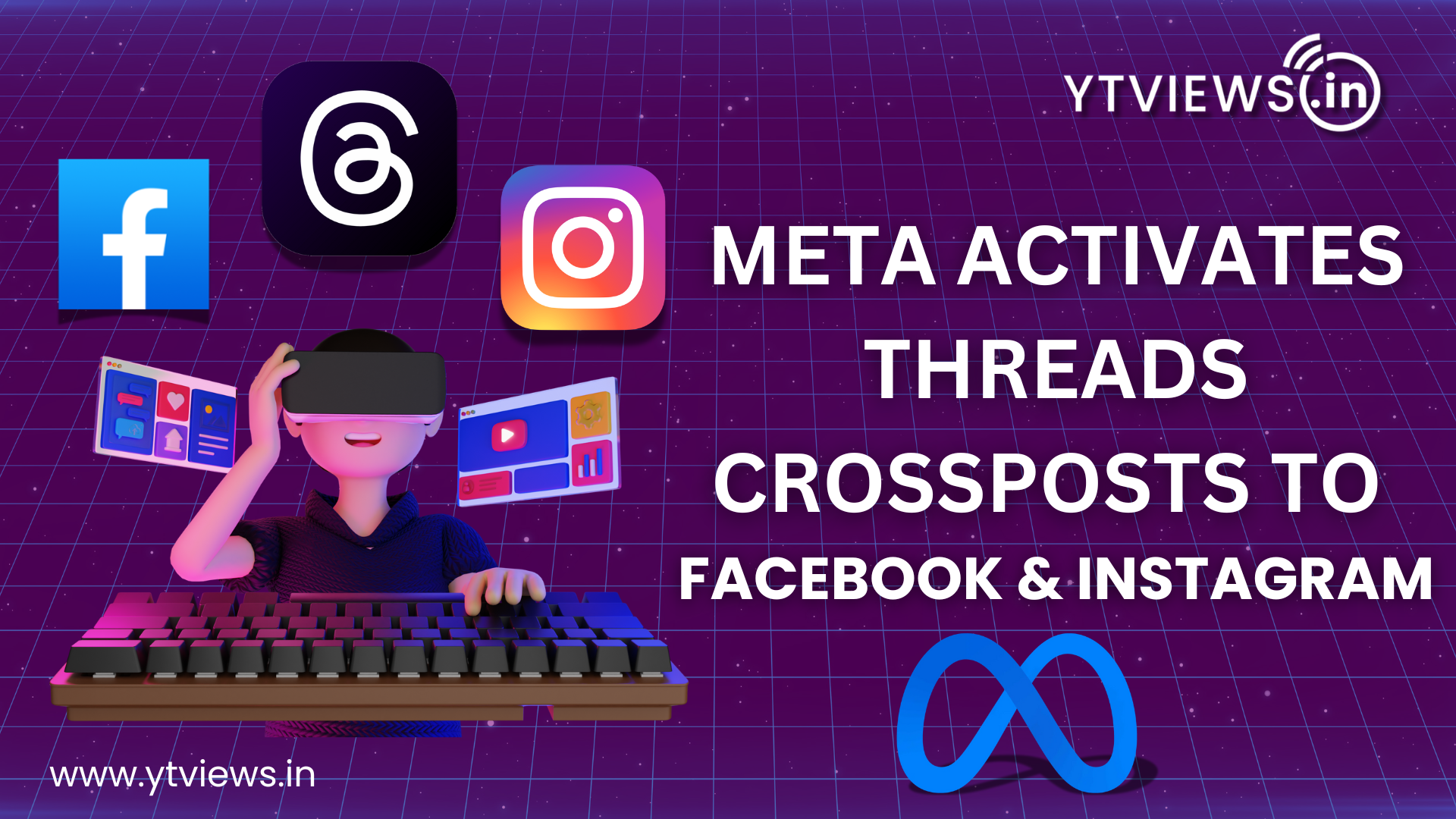 Meta Enables Threads Cross-Posting to Facebook & Instagram