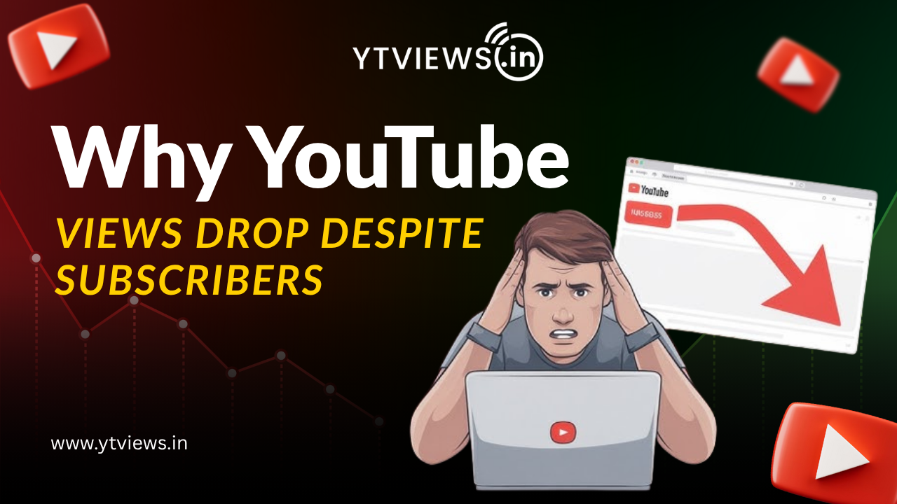 Why YouTube Channels Get Low Views Even after Having a Many Subscriber