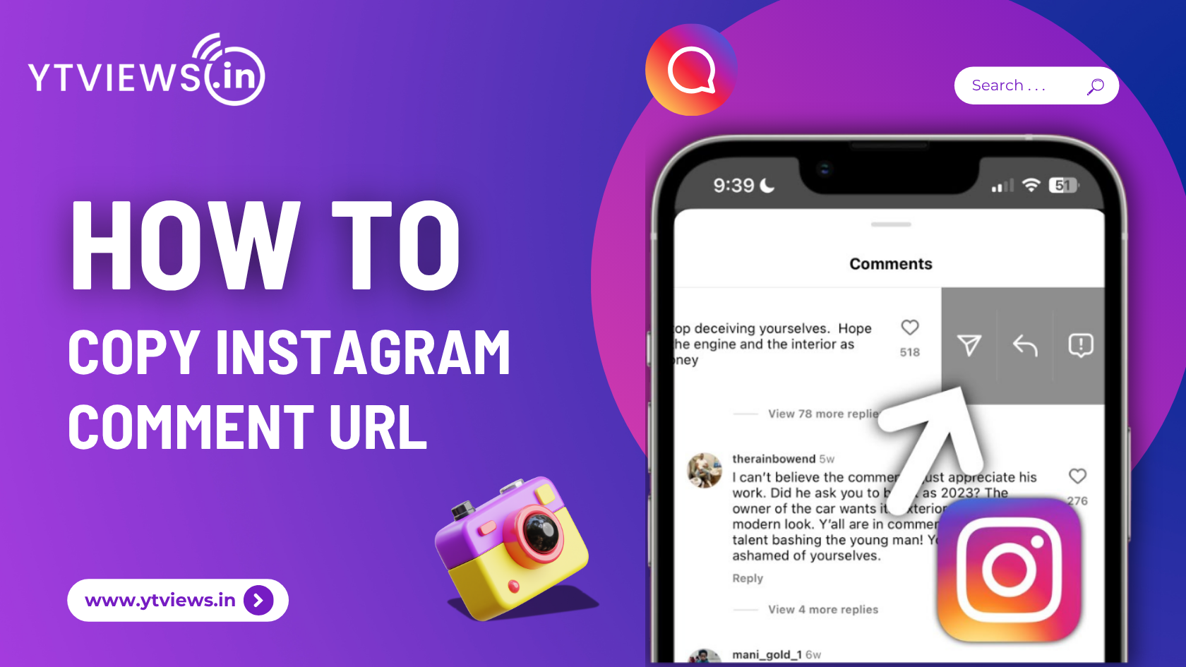 How to Copy a Link from an Instagram Comment?