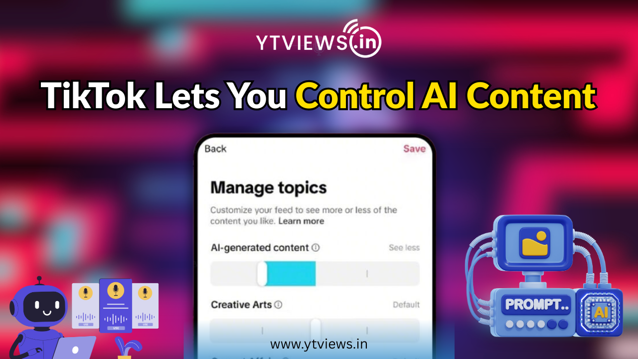 TikTok Gives You Control Over AI Content in Your Feed