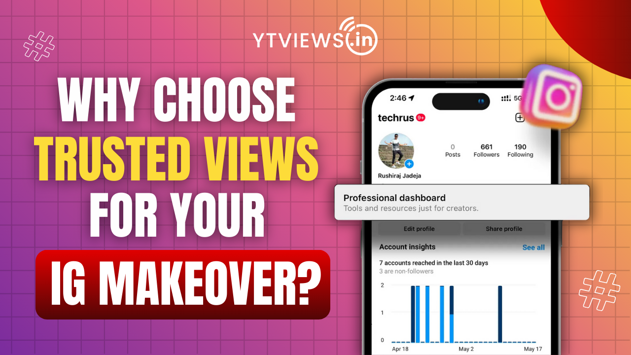 Why to choose Your Trusted Views for your Instagram profile makeover?