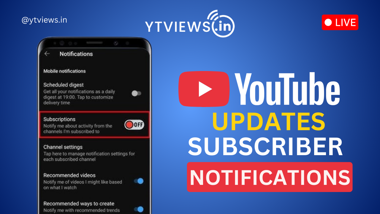 YouTube Changes Subscriber Notification for Inactive Viewers