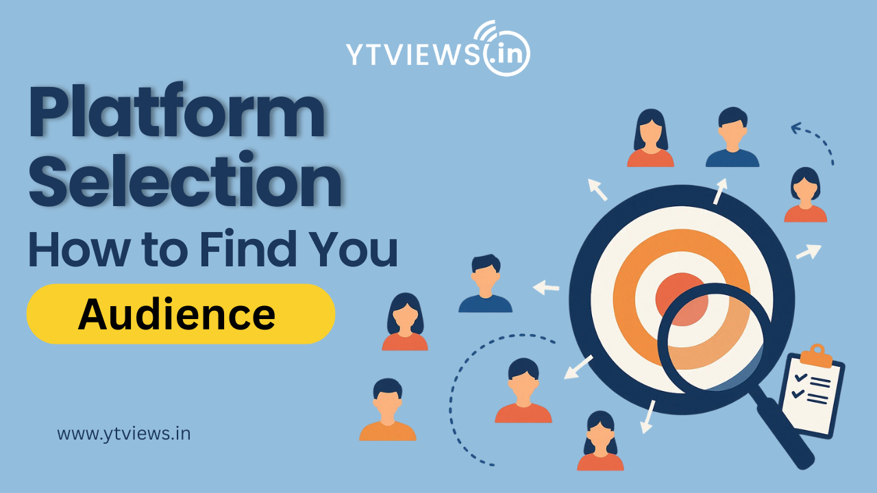 Platform selection: How to find your audience