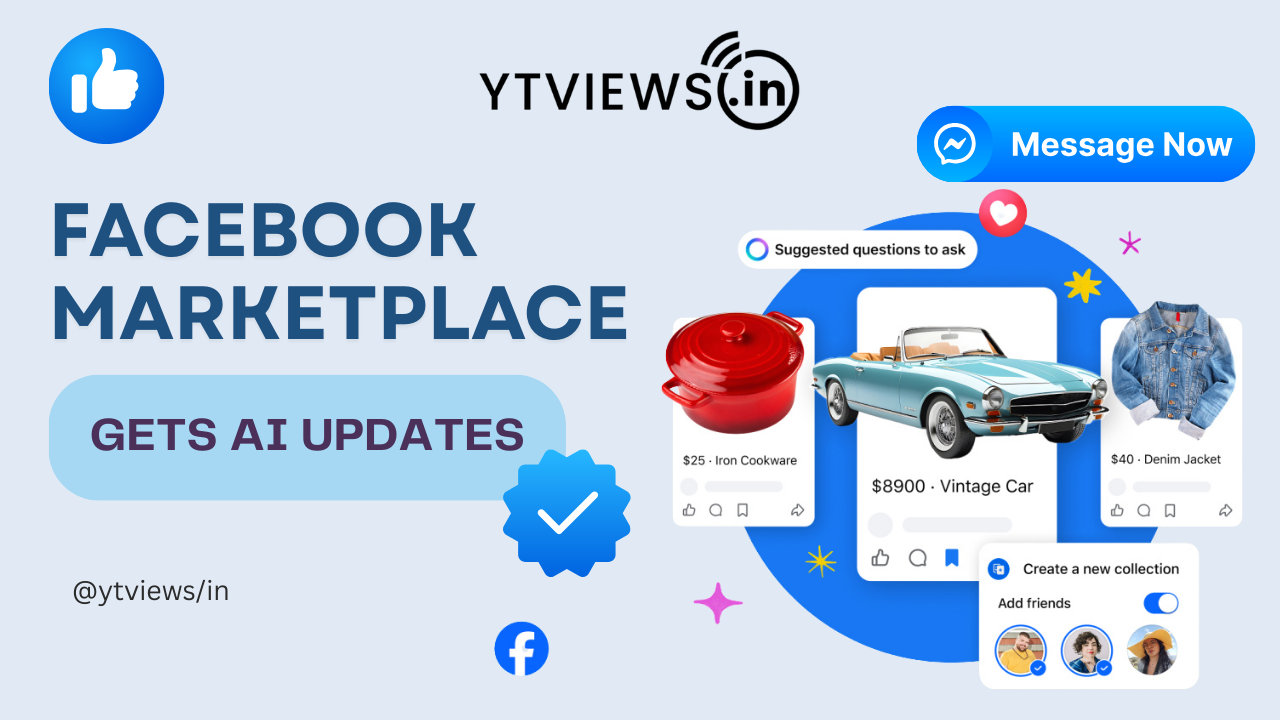 Facebook Adds AI-Powered Updates to Marketplace