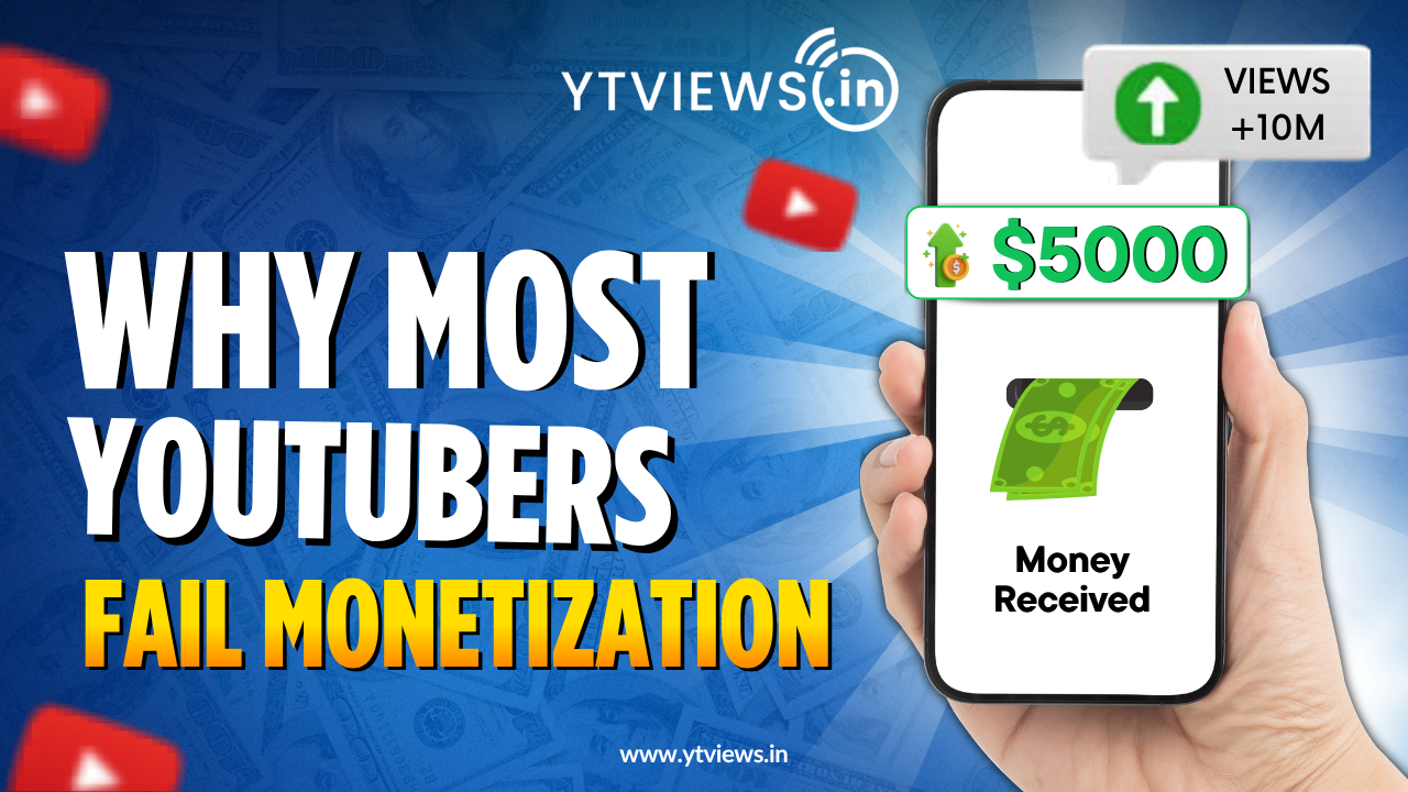 Why Most YouTubers Fail in Monetization Even After Consistent Uploads