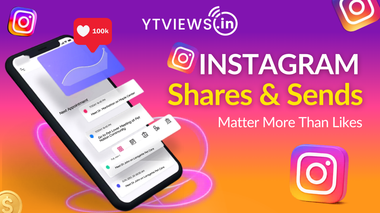 Why Instagram Shares & Sends Are More Important Than Likes in 2026