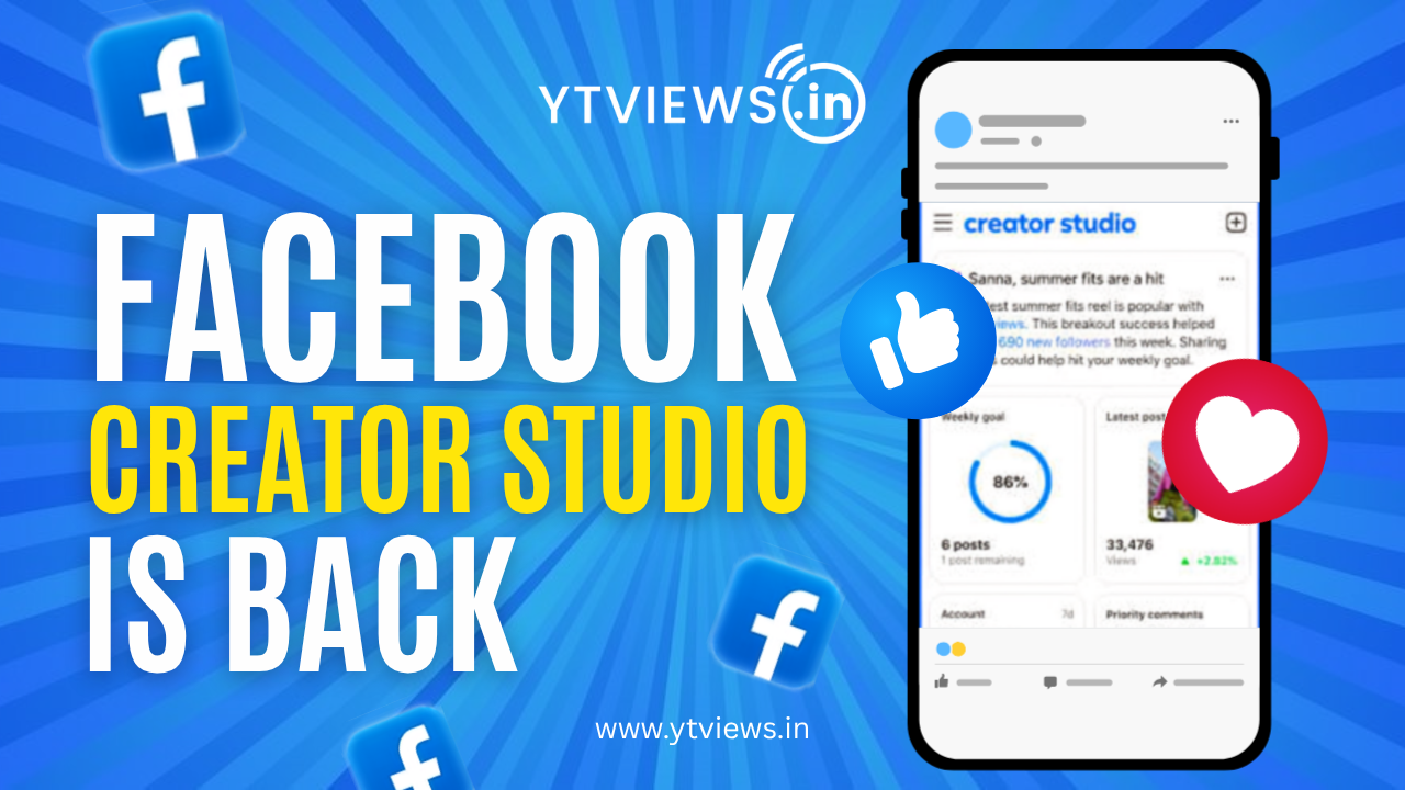Meta Brings Back Facebook Creator Studio With AI