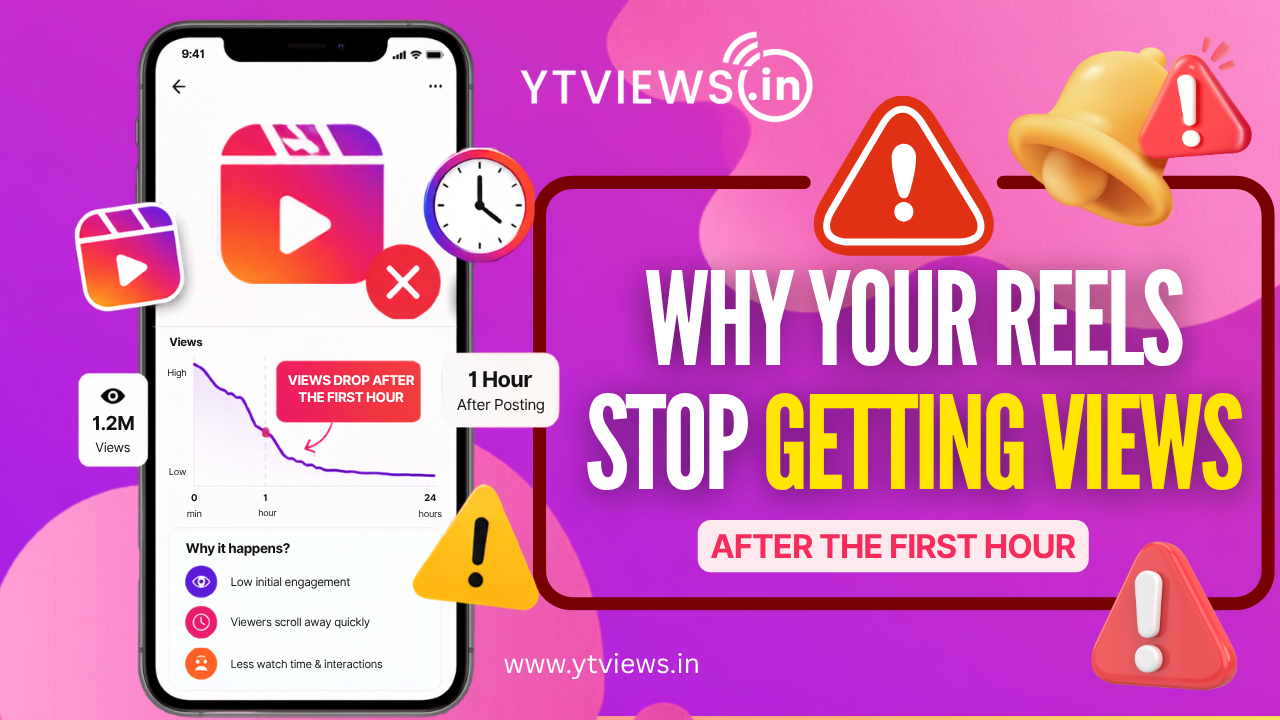 Why Your Reels Stop Getting Views After the First Hour