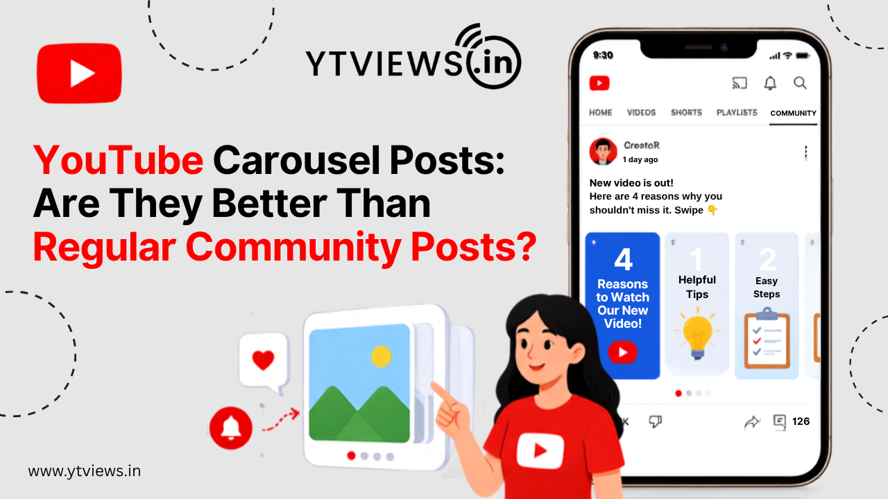 YouTube Carousel Posts: Are They Better Than Regular Community Posts?