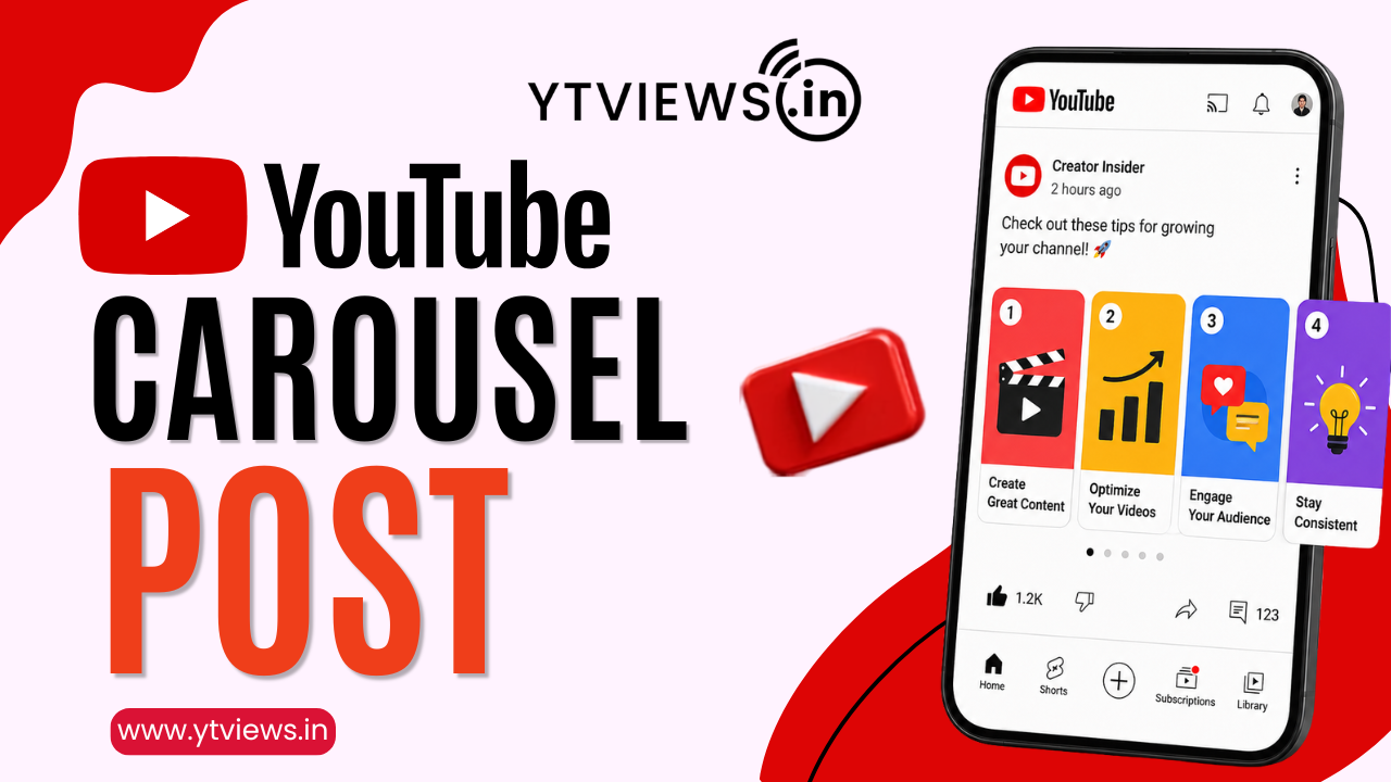YouTube Tests Carousel Posts: Everything Creators Need to Know