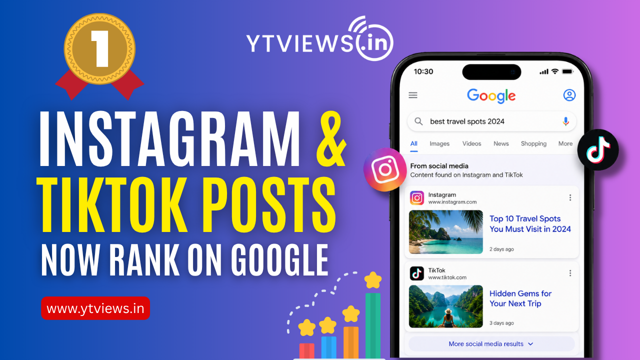 Instagram & TikTok Posts Now Rank on Google
