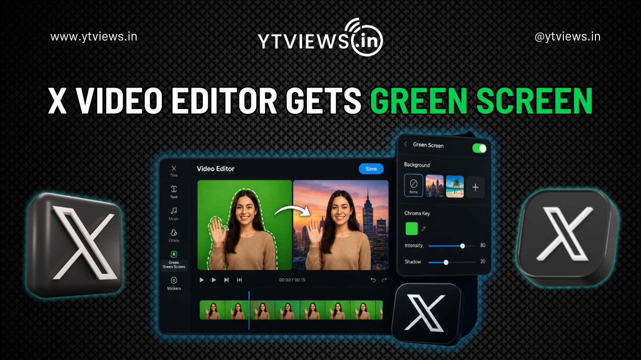 X (Twitter) Expands Video Editor With Green Screen Tool