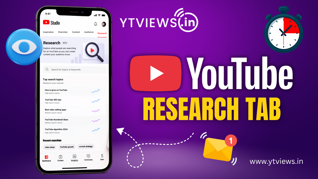YouTube research tab: The new feature replacing trends